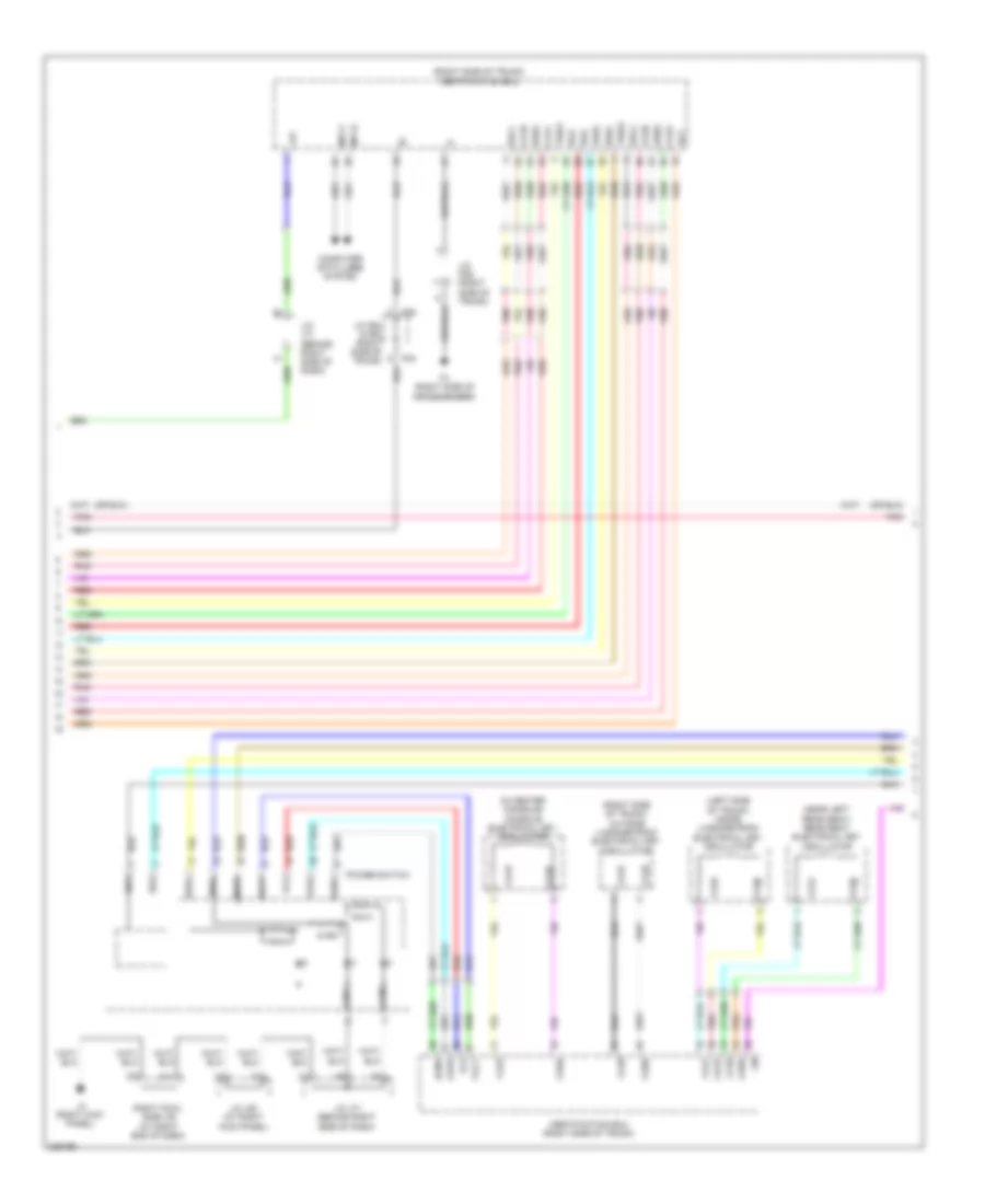 Anti-theft Wiring Diagram, with Smart Key System (6 of 7) for Lexus IS 250 2008