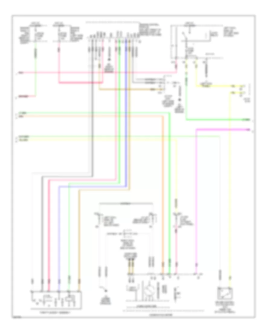 Cruise Control Wiring Diagram, without Dynamic Radar Controls (2 of 3) for Lexus IS 250 2008