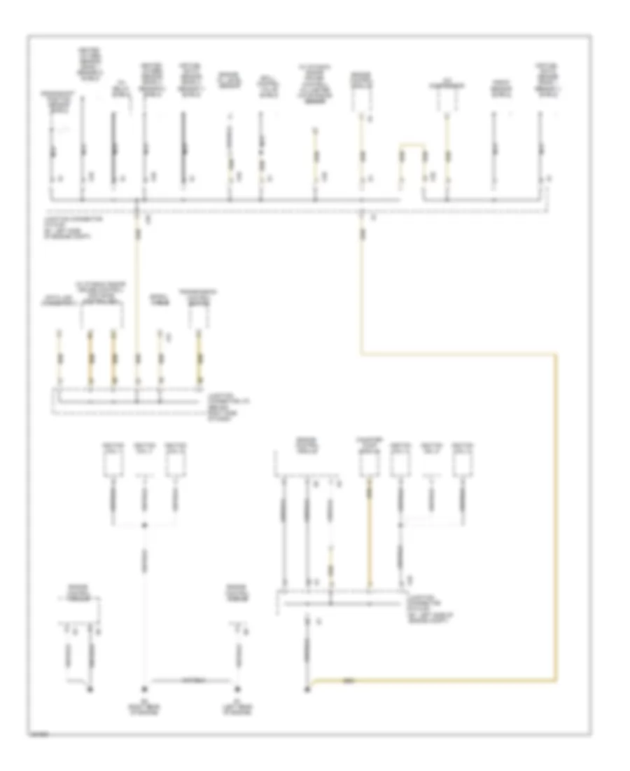 Ground Distribution Wiring Diagram 2 of 7 for Lexus IS 250 2008