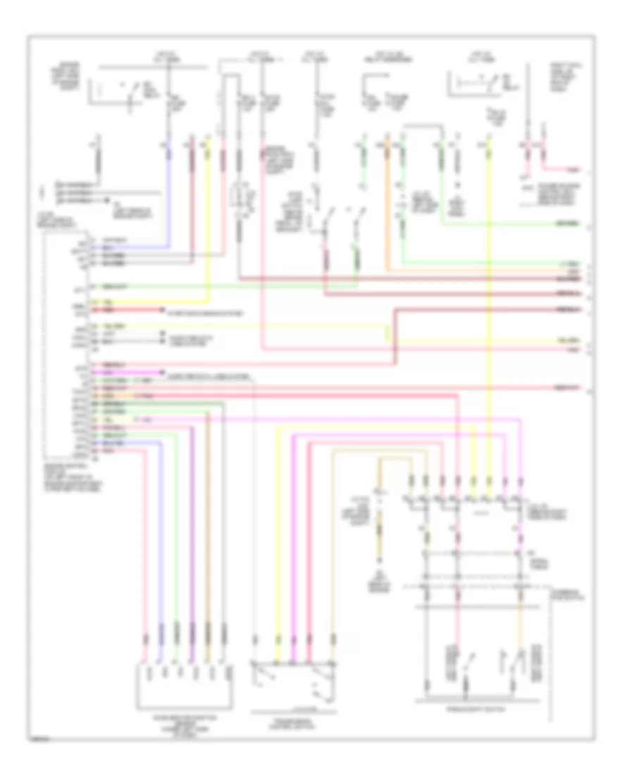 AT Wiring Diagram (1 of 3) for Lexus IS 250 2008
