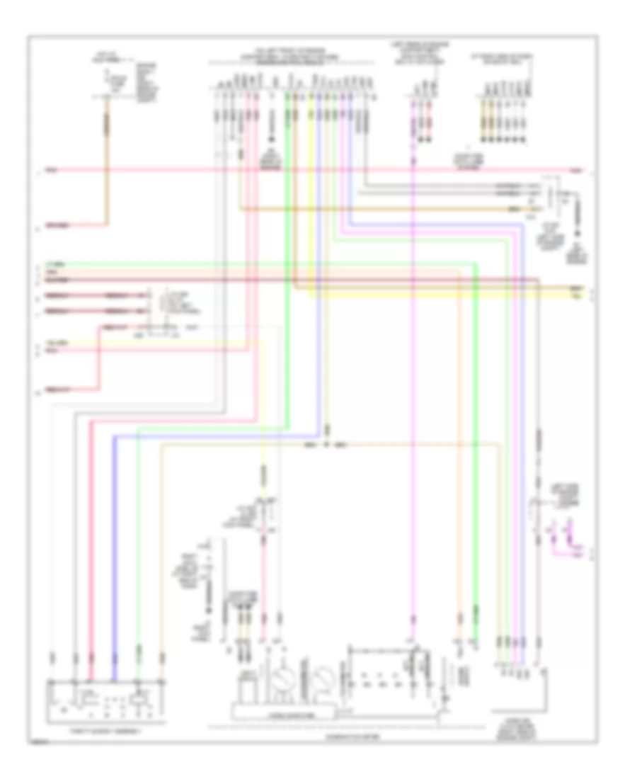 A T Wiring Diagram 2 of 3 for Lexus IS 250 2008