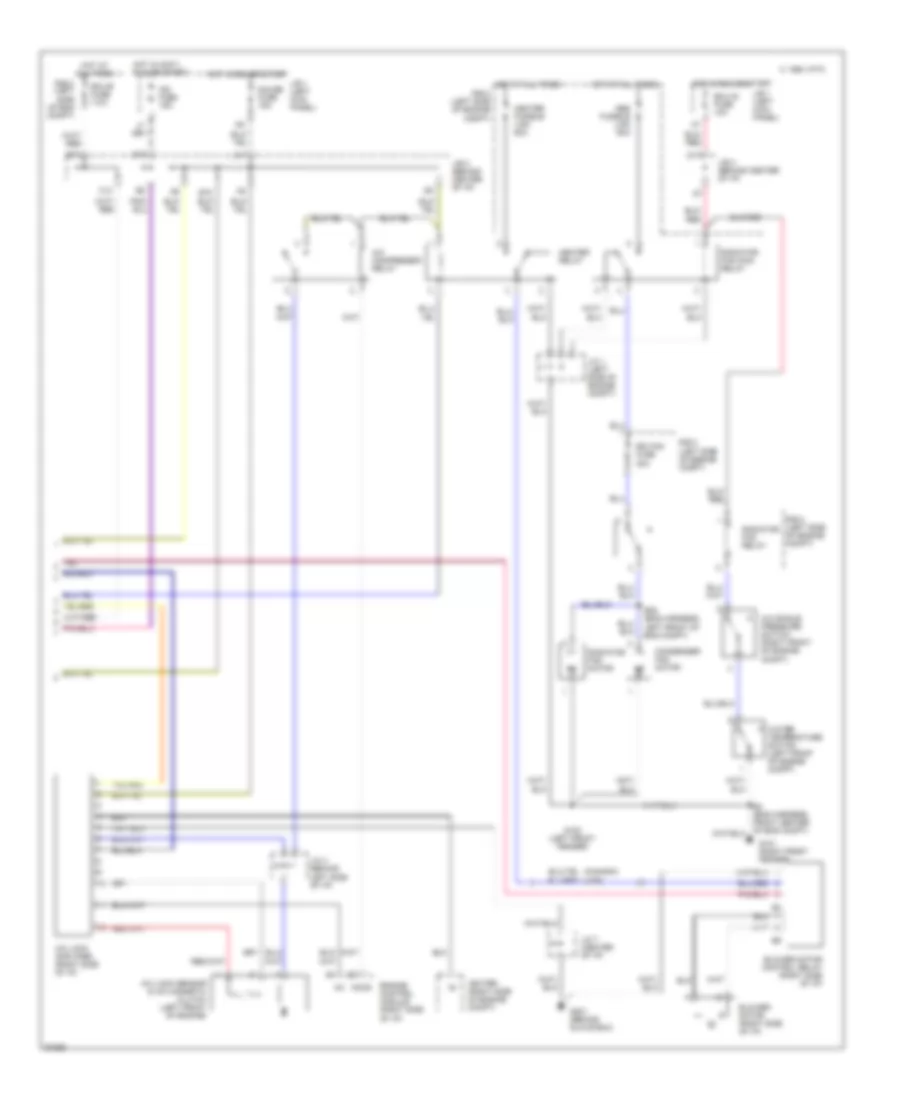 Air Conditioning Wiring Diagrams 2 of 2 for Lexus GS 300 1997