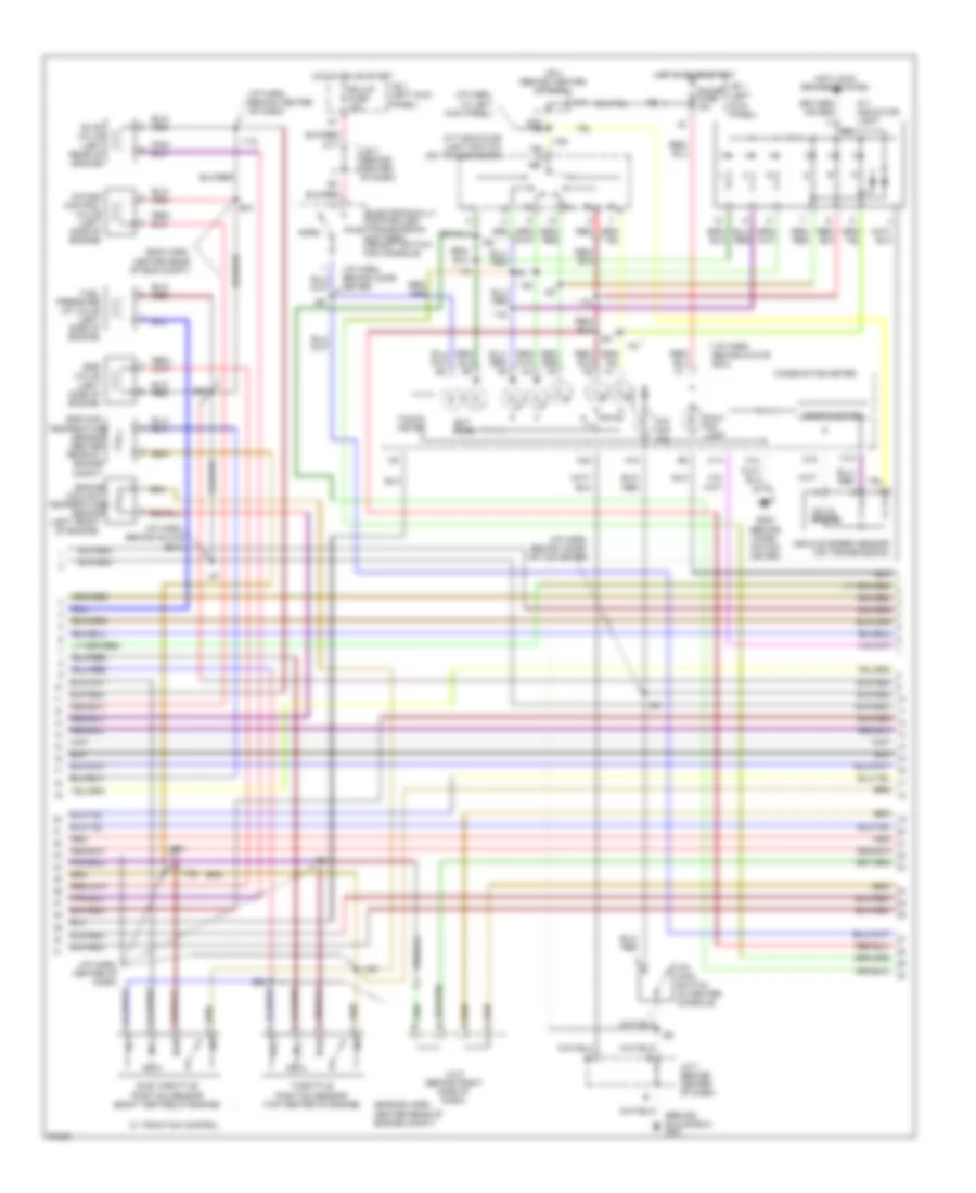 3.0L, Engine Performance Wiring Diagrams (2 of 3) for Lexus GS 300 1997