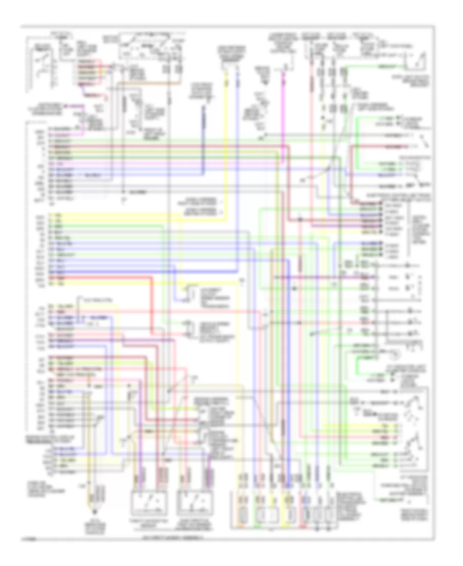 AT Wiring Diagram for Lexus GS 300 1997