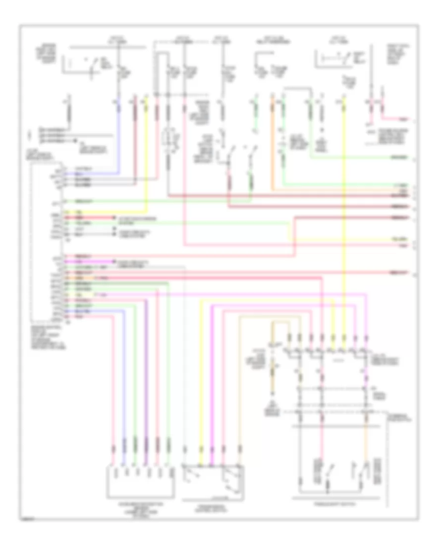 AT Wiring Diagram (1 of 3) for Lexus IS 350 2008