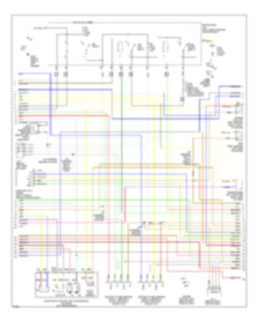 4 0L Engine Performance Wiring Diagrams 2 of 4 for Lexus LS 400 1997