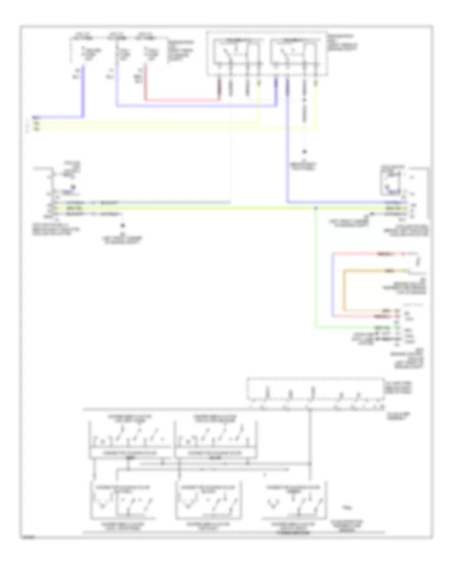 Automatic A C Wiring Diagram 2 of 2 for Lexus IS F 2008