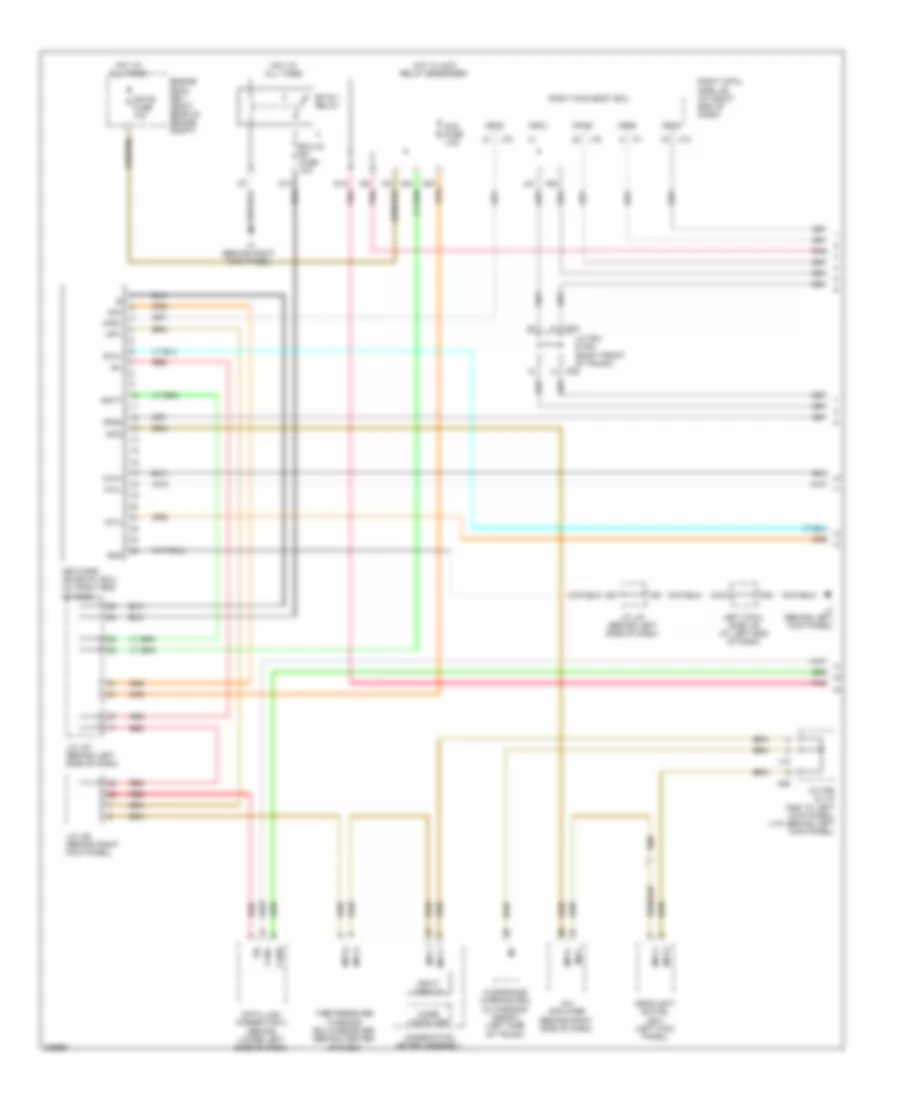 HighLow Bus Wiring Diagram (1 of 3) for Lexus IS F 2008