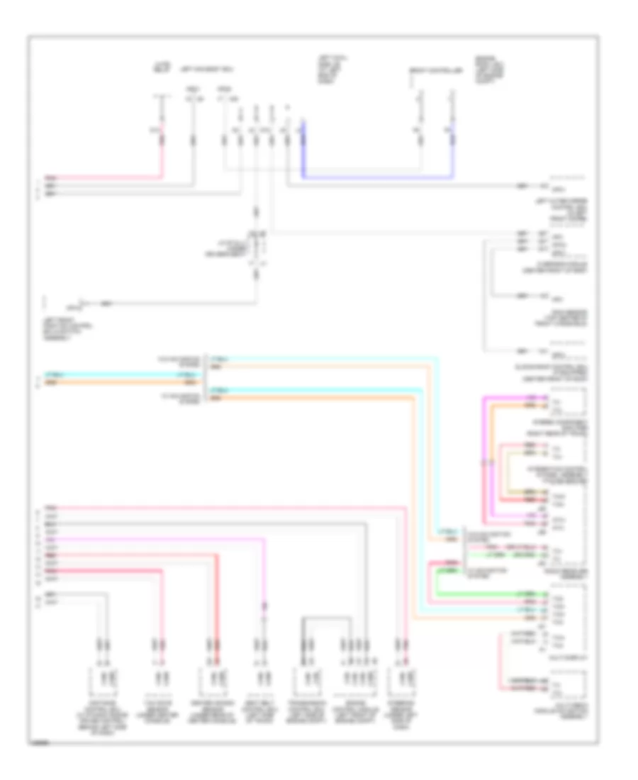 HighLow Bus Wiring Diagram (3 of 3) for Lexus IS F 2008