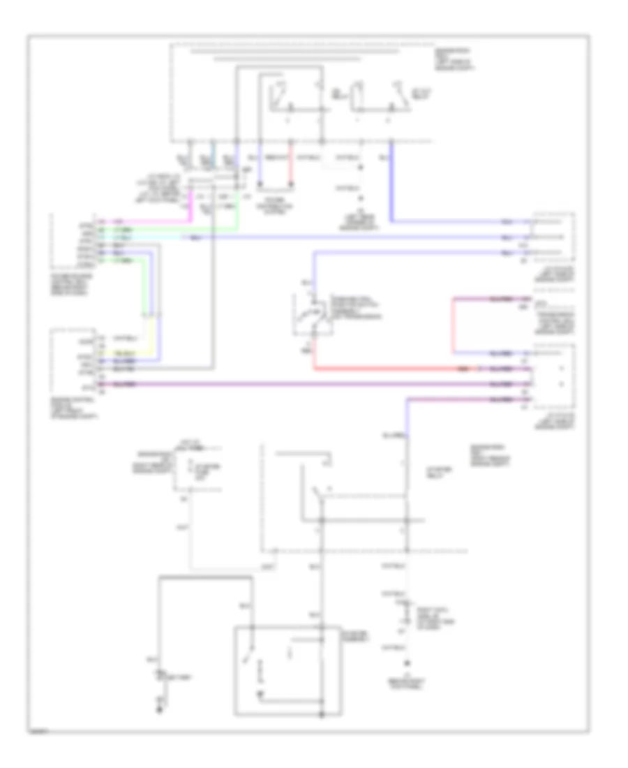 Starting Wiring Diagram for Lexus IS F 2008