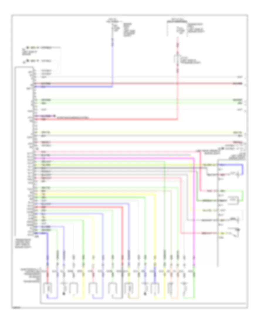 Transmission Wiring Diagram 1 of 3 for Lexus IS F 2008