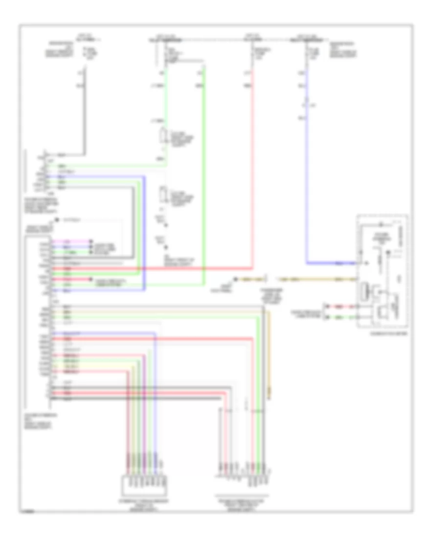 Electronic Power Steering Wiring Diagram for Lexus LS 460L 2012