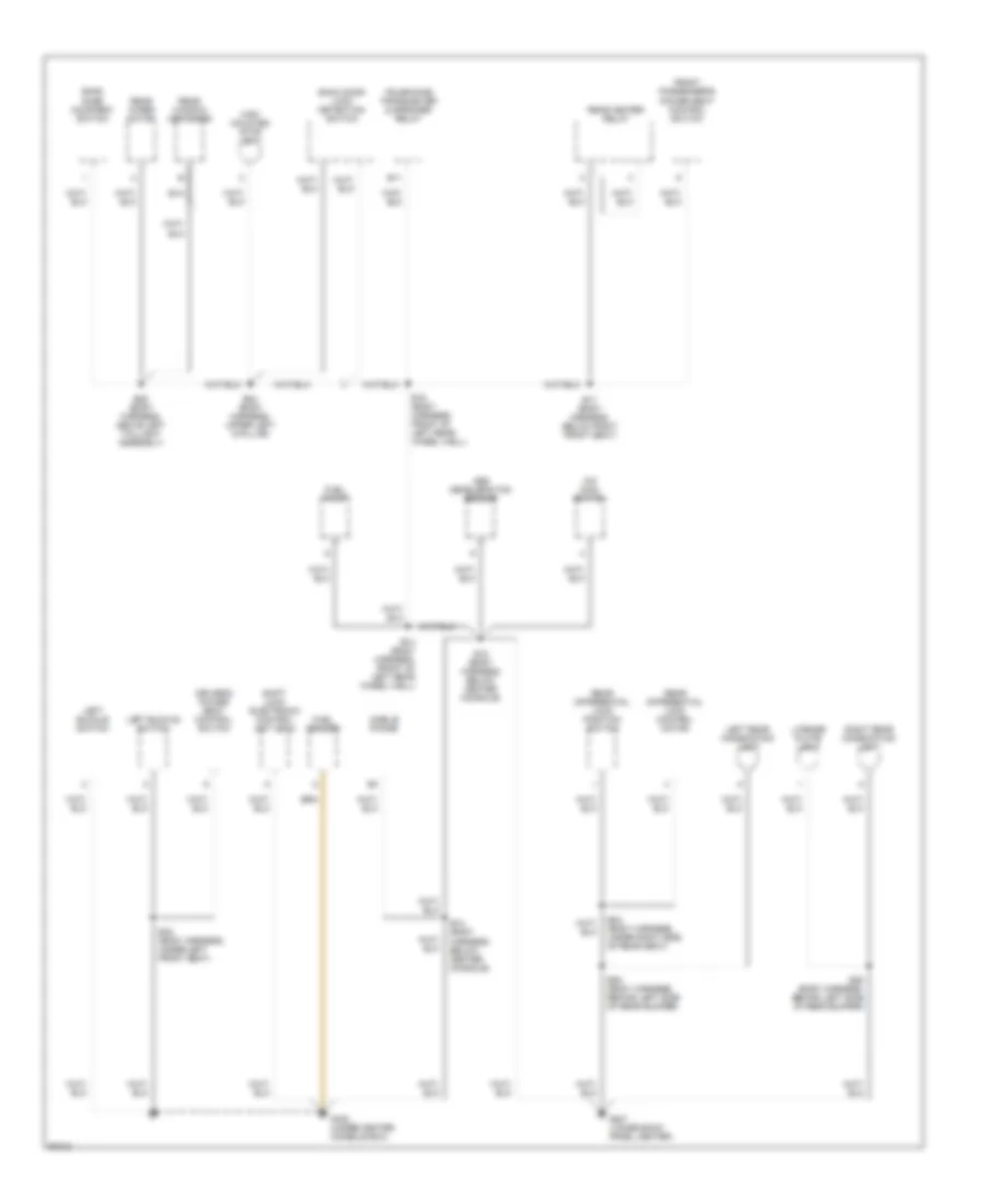 Ground Distribution Wiring Diagram (3 of 3) for Lexus LX 450 1997