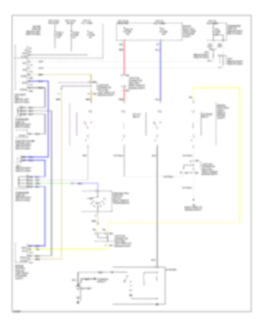 Starting Wiring Diagram for Lexus LS 460 2008