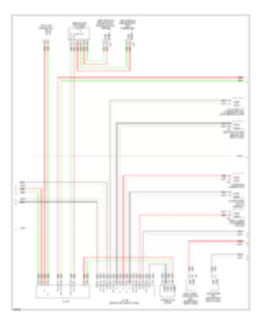 Body ECU Wiring Diagram (2 of 3) for Lexus LS 460 2008