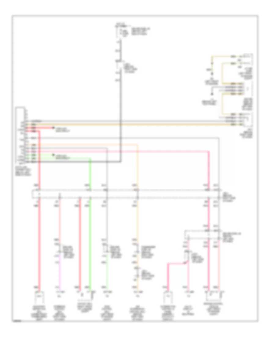 Data Link Connector Wiring Diagram for Lexus LS 460 2008