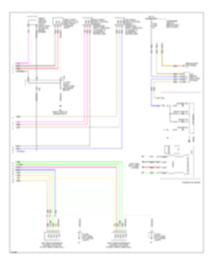 Electronic Suspension Wiring Diagram (3 of 3) for Lexus LS 460 2008