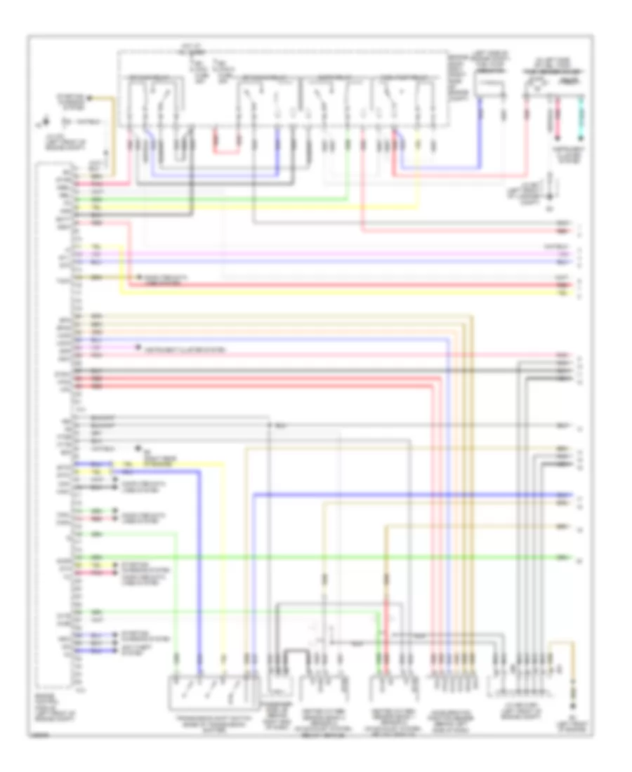 4 6L Engine Performance Wiring Diagram 1 of 7 for Lexus LS 460 2008