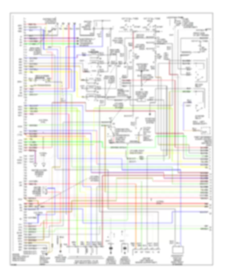 3 0L Engine Performance Wiring Diagrams 1 of 3 for Lexus SC 300 1997