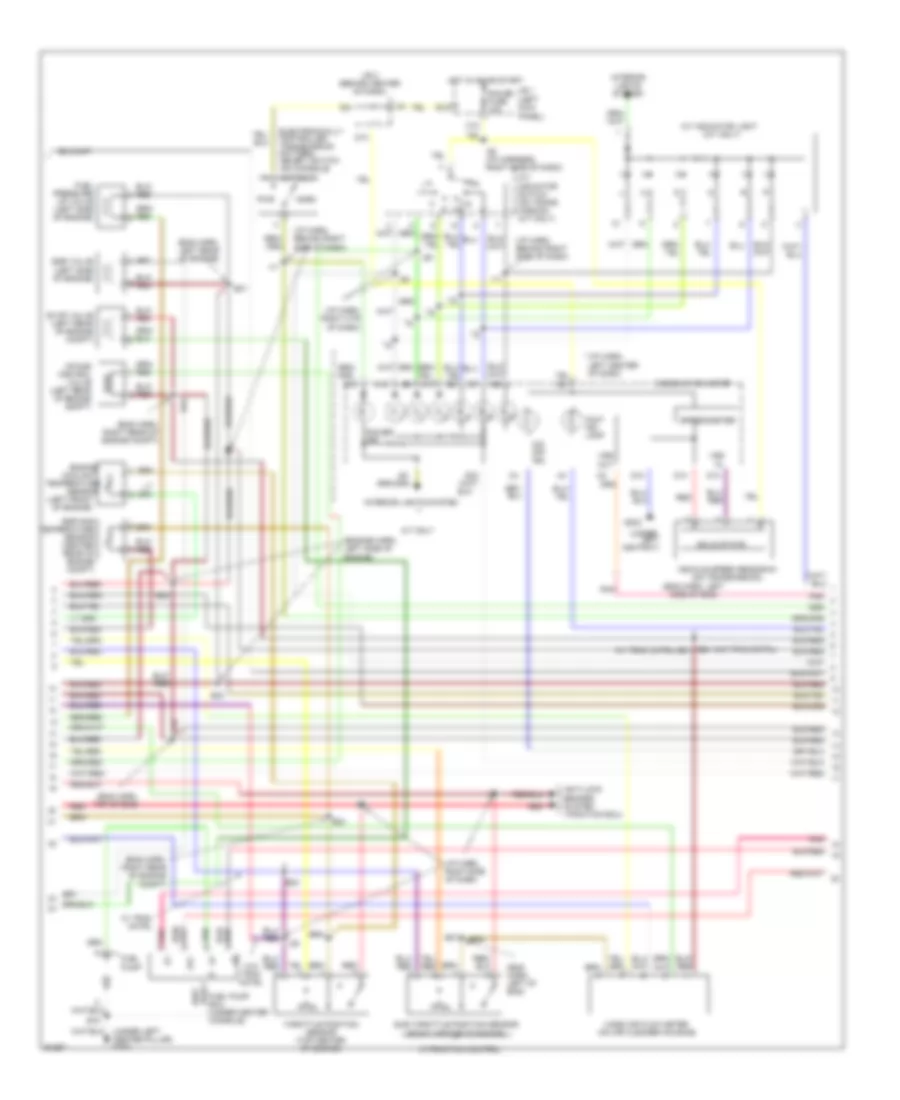 3.0L, Engine Performance Wiring Diagrams (2 of 3) for Lexus SC 300 1997