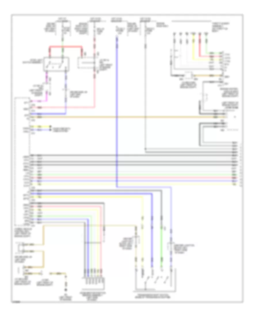 Transmission Wiring Diagram 1 of 3 for Lexus LS 600hL 2012
