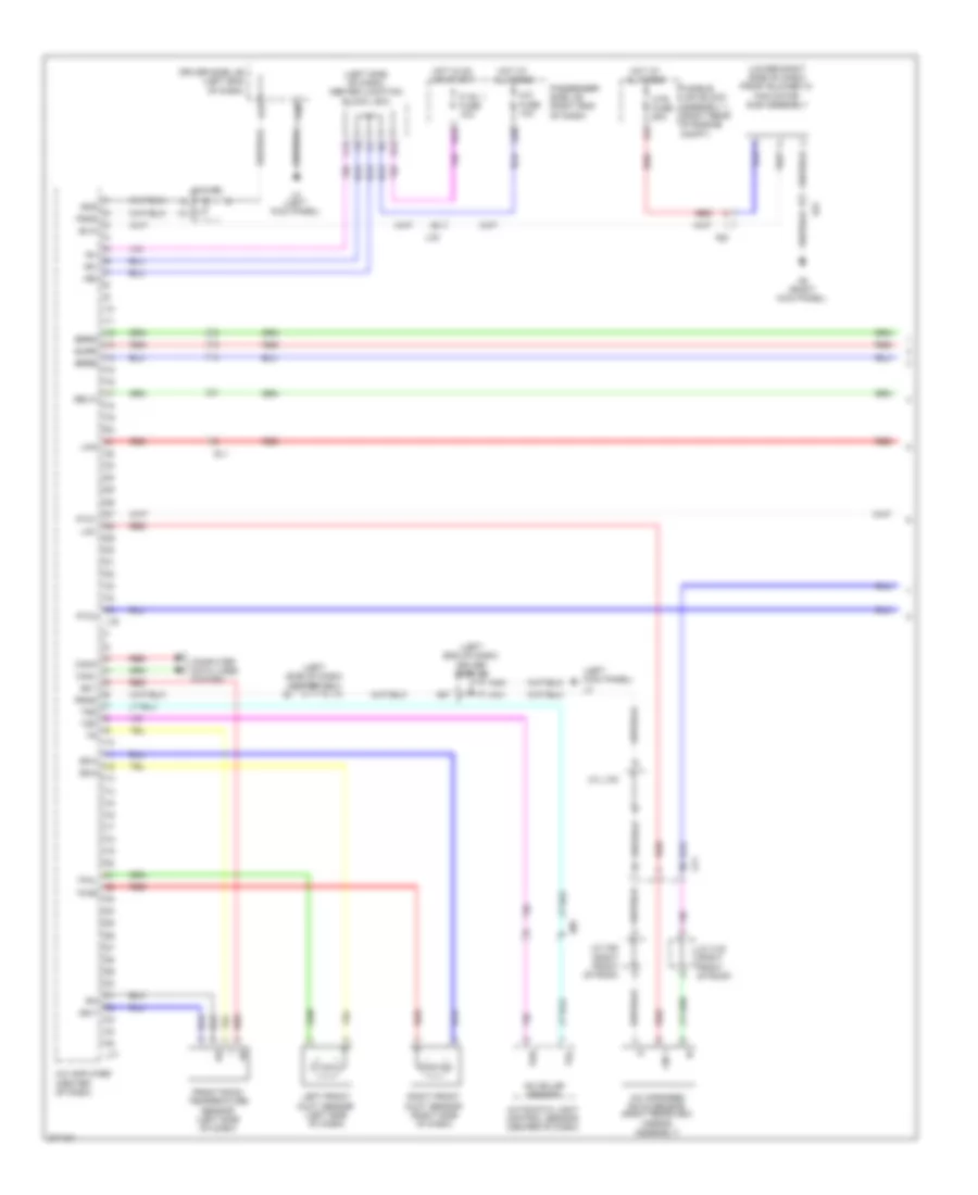 Automatic A C Wiring Diagram 1 of 5 for Lexus LS 600hL 2012