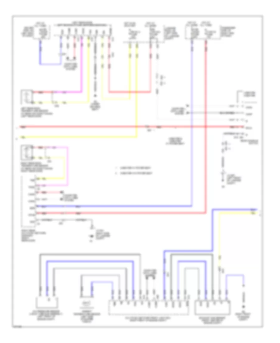 Automatic A C Wiring Diagram 3 of 5 for Lexus LS 600hL 2012
