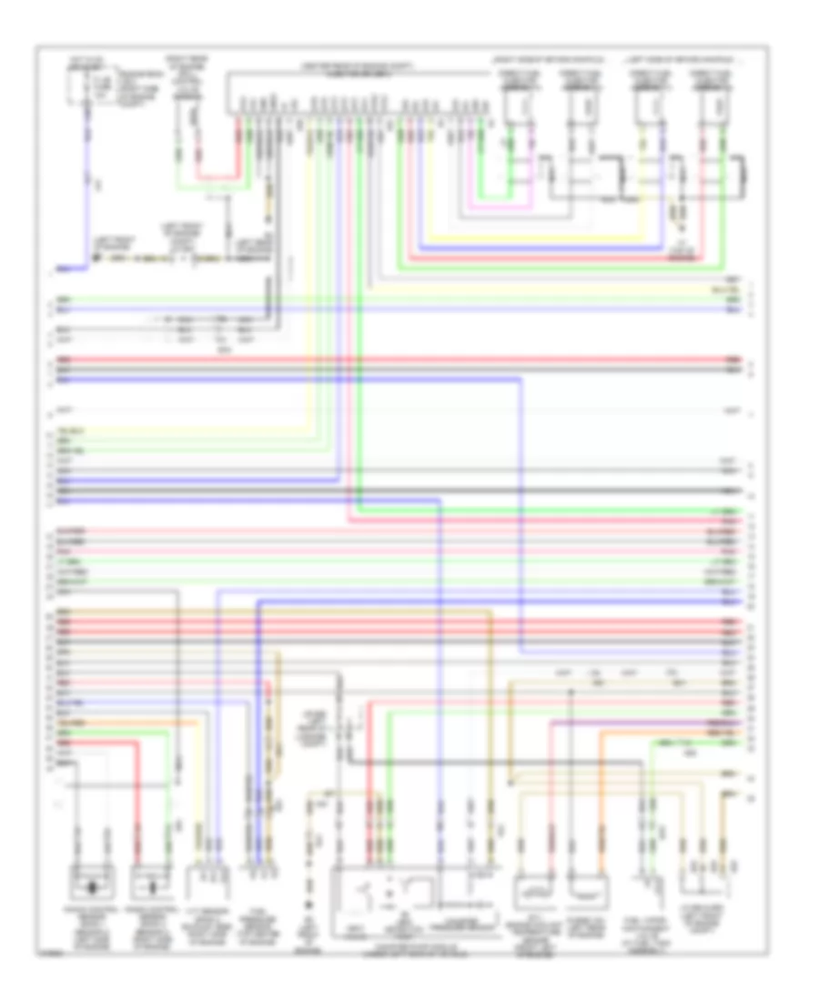 5 0L Hybrid Engine Controls Wiring Diagram 4 of 7 for Lexus LS 600hL 2012