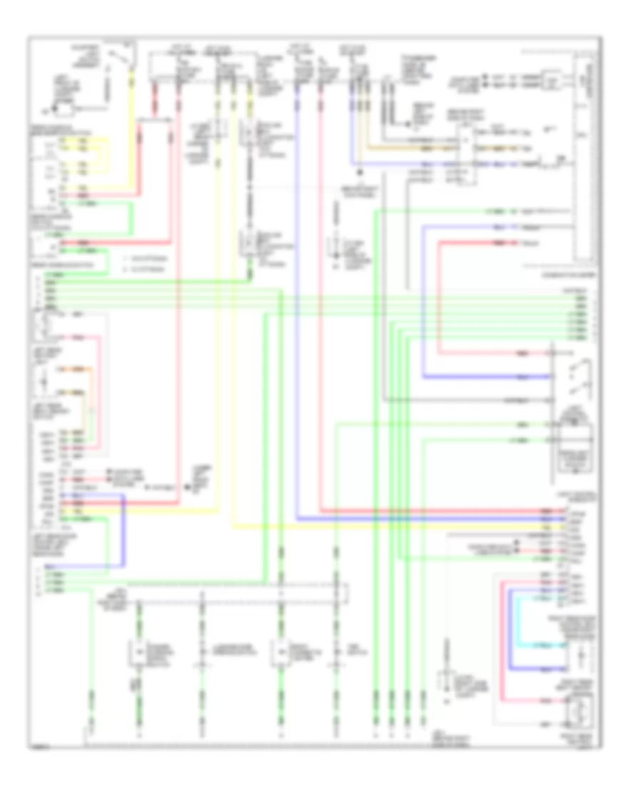 Instrument Illumination Wiring Diagram (2 of 3) for Lexus LS 460L 2008