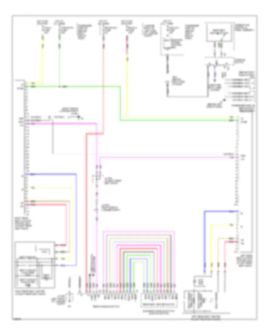 Heated Seats Wiring Diagram for Lexus LS 460L 2008