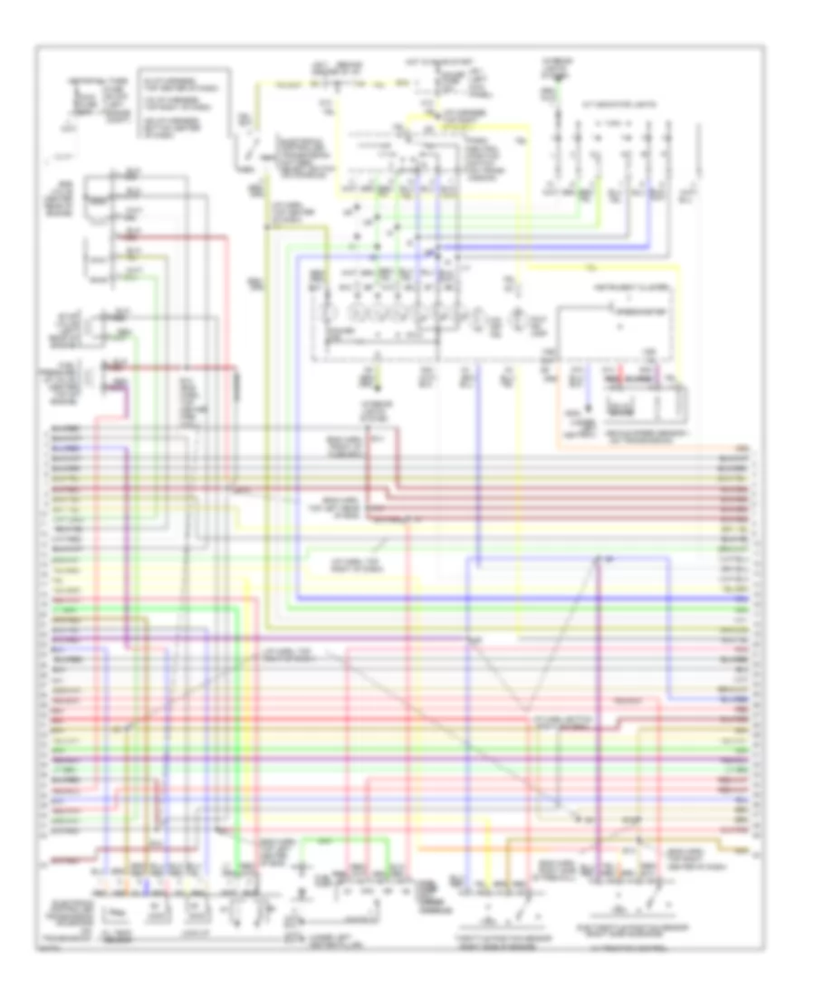 4.0L, Engine Performance Wiring Diagrams (2 of 3) for Lexus SC 400 1997