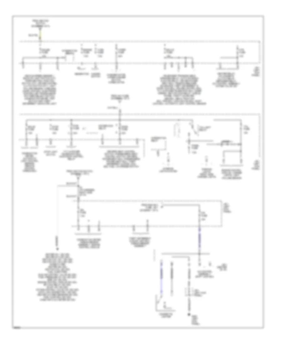 Power Distribution Wiring Diagram (2 of 3) for Lexus SC 400 1997