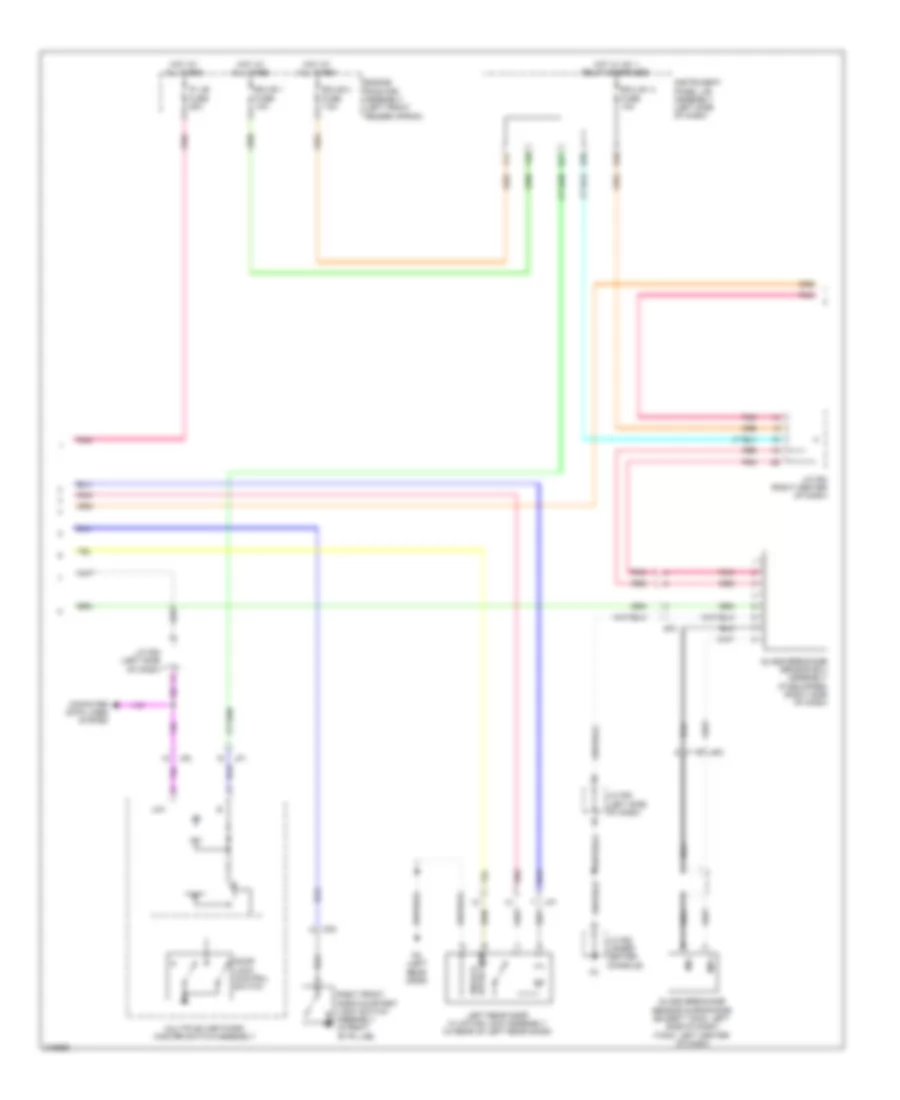 Forced Entry Wiring Diagram 3 of 5 for Lexus RX 350 2012