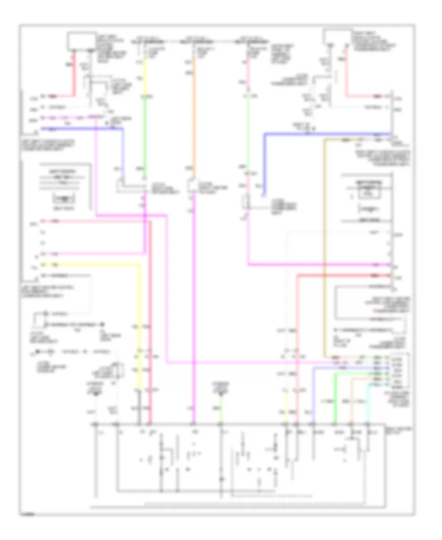 Climate Control Seats Wiring Diagram for Lexus RX 350 2012