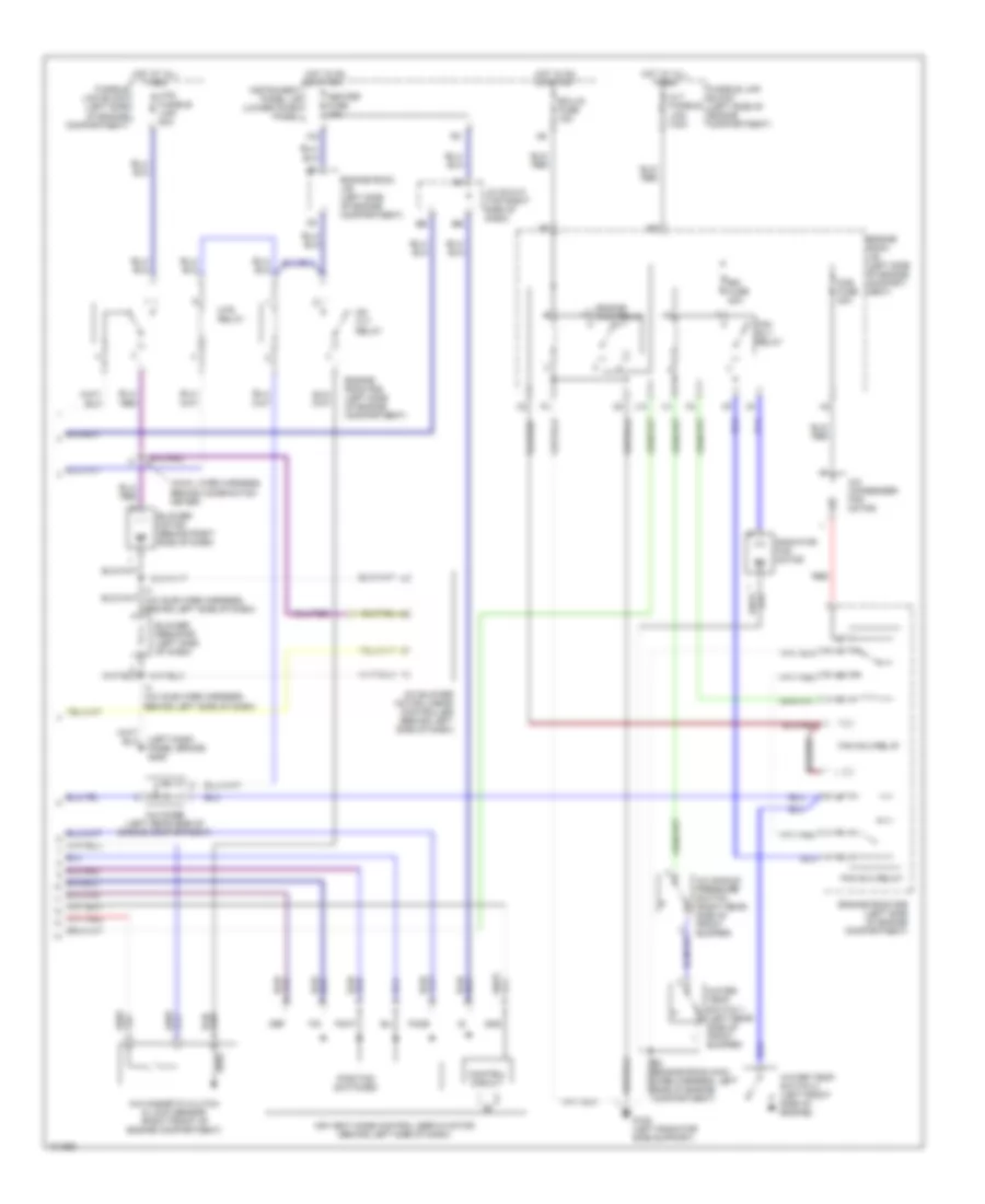 Air Conditioning Wiring Diagrams (2 of 2) for Lexus ES 300 1998
