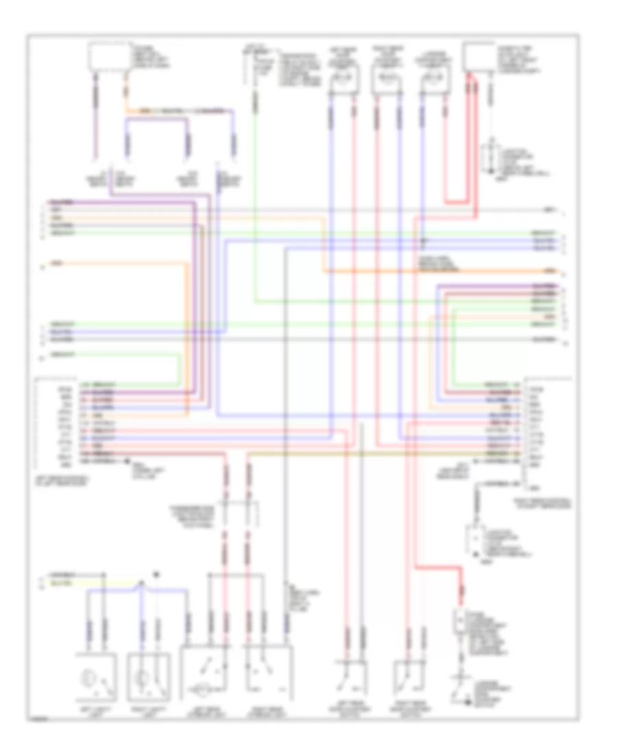 Courtesy Lamps Wiring Diagram (2 of 3) for Lexus GS 300 1998