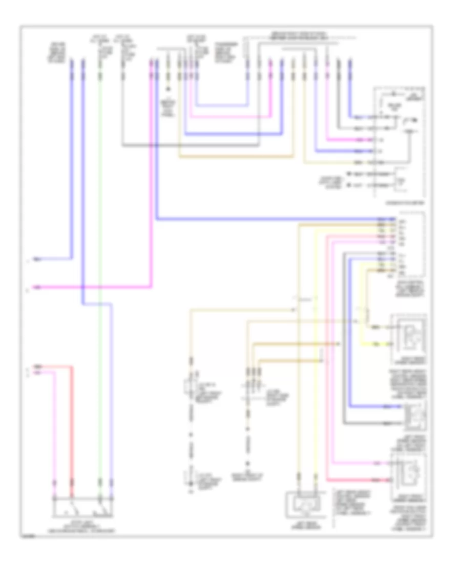 Cruise Control Wiring Diagram, without Dynamic Radar Controls (3 of 3) for Lexus LS 600hL 2008