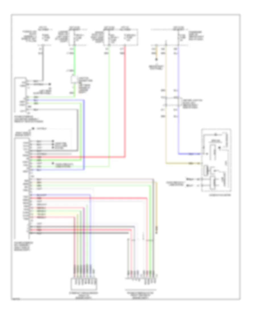 Electronic Power Steering Wiring Diagram for Lexus LS 600hL 2008