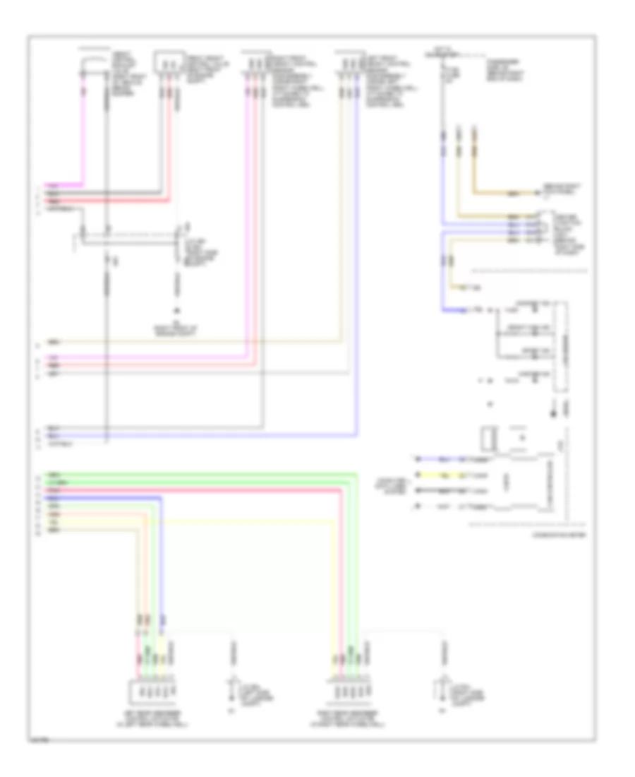 Electronic Suspension Wiring Diagram (3 of 3) for Lexus LS 600hL 2008