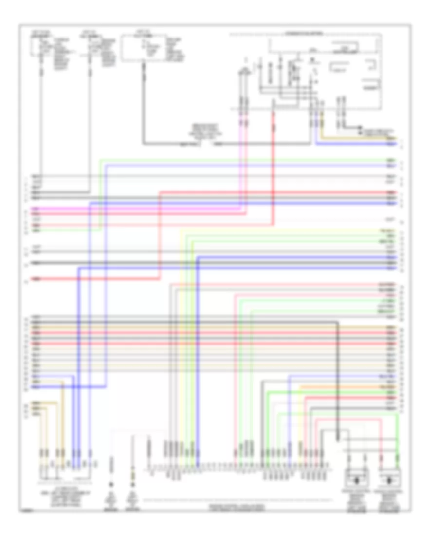 5.0L, Engine Controls Wiring Diagram (3 of 7) for Lexus LS 600hL 2008