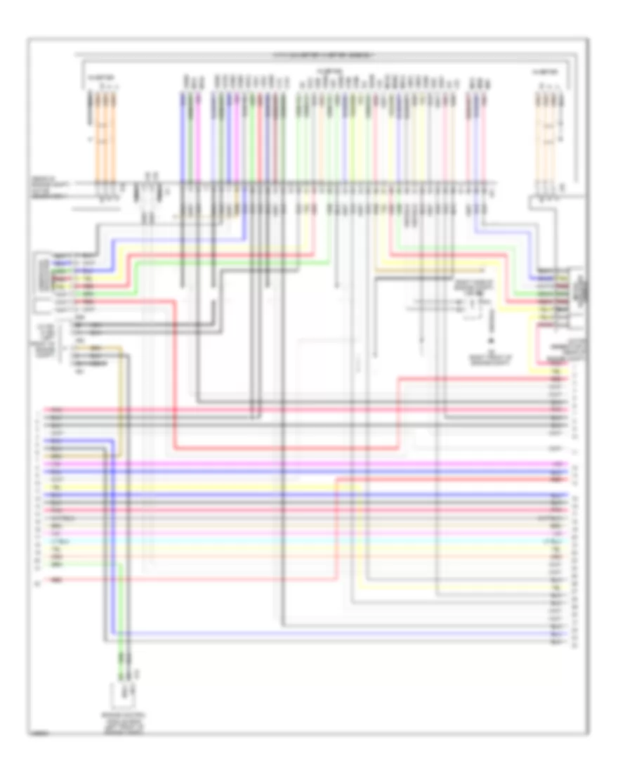 5.0L, Hybrid System Wiring Diagram (3 of 6) for Lexus LS 600hL 2008