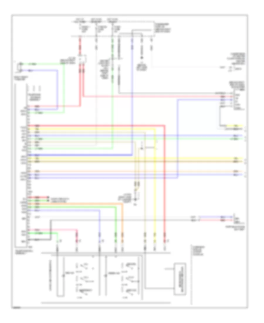 Mayday Wiring Diagram 1 of 2 for Lexus LS 600hL 2008