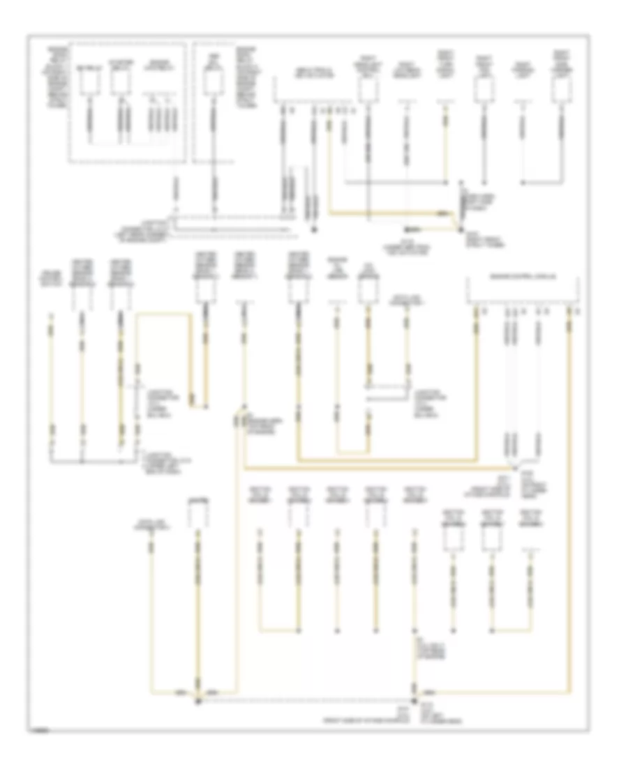 Ground Distribution Wiring Diagram 1 of 4 for Lexus GS 400 1998