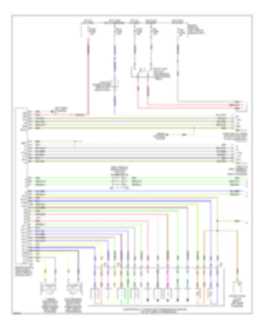 A T Wiring Diagram 1 of 2 for Lexus LX 570 2008