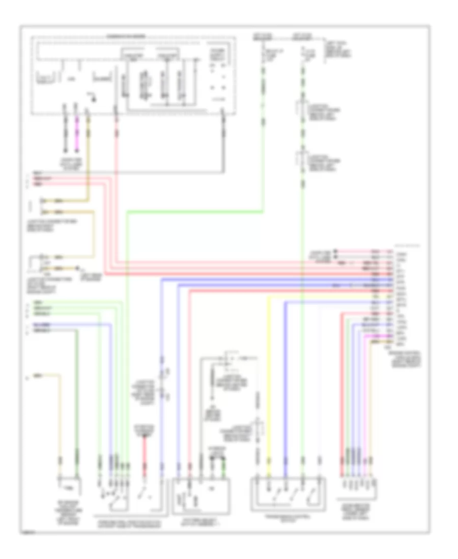 A T Wiring Diagram 2 of 2 for Lexus LX 570 2008