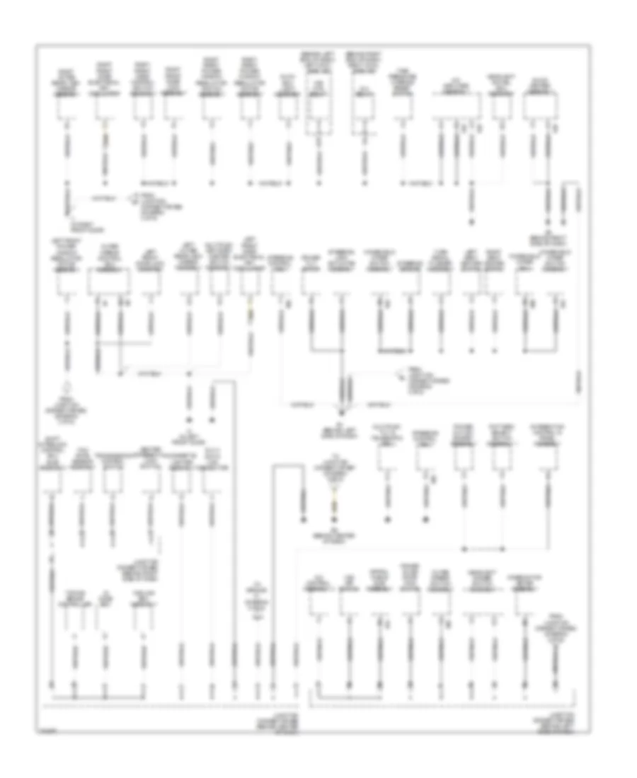Ground Distribution Wiring Diagram 4 of 6 for Lexus LX 570 2008