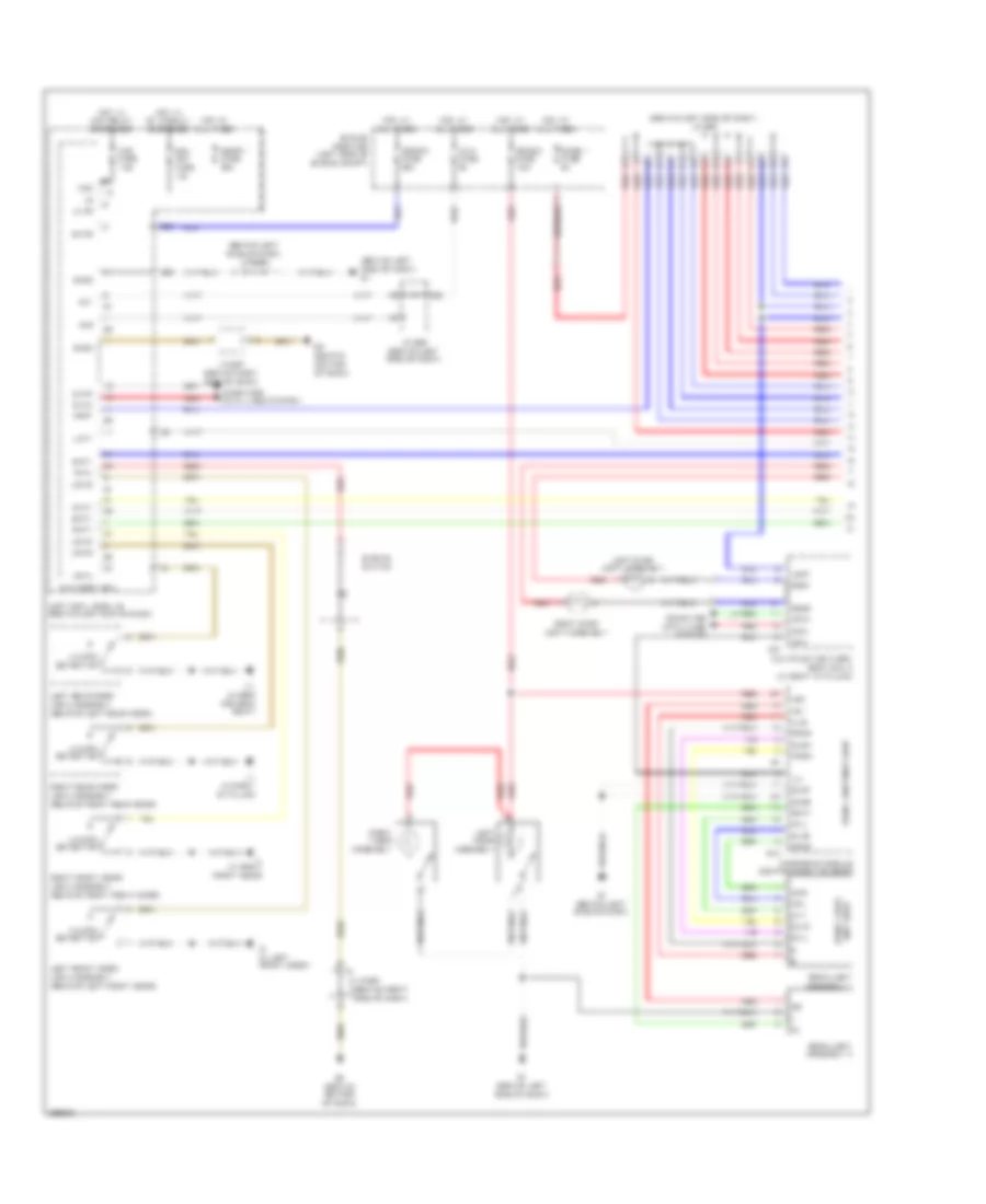 Courtesy Lamps Wiring Diagram 1 of 3 for Lexus LX 570 2008