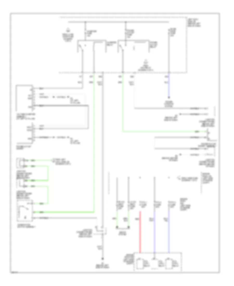 Power Distribution Wiring Diagram 4 of 4 for Lexus LX 570 2008
