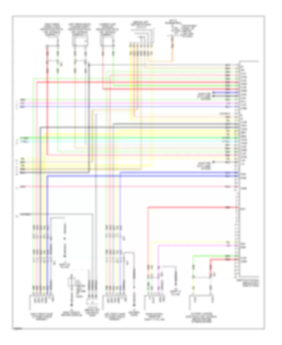 Anti-theft Wiring Diagram (5 of 5) for Lexus CT 200h 2013
