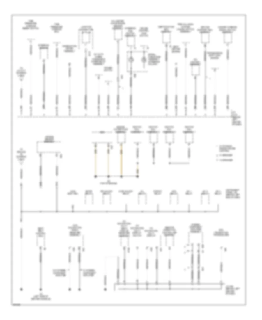 Ground Distribution Wiring Diagram 4 of 5 for Lexus CT 200h 2013